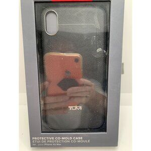 Tumi Protective Co-Mold Case For iPhone XS Max Shock Absorption Slim Design Blac
